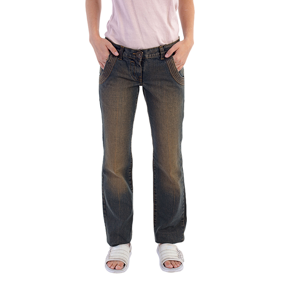 COMPAGNIA ITALIANA MEDIUM RISE STRAIGHT JEANS | WOMENS SIZE 29 - Picture 1 of 5